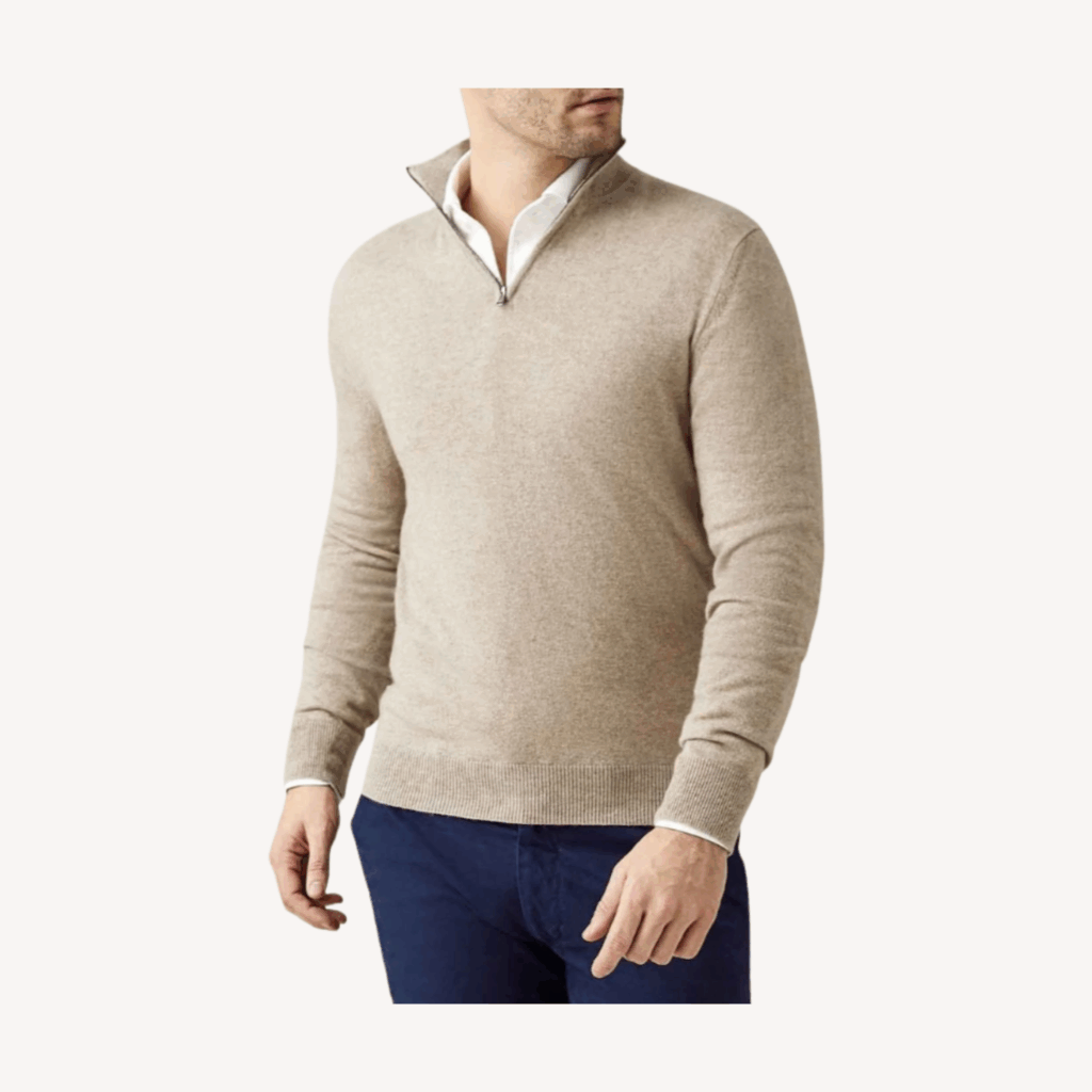Cashmere Men's Sweater, Luxury Father's Day Gift, Father's Day Gift Ideas