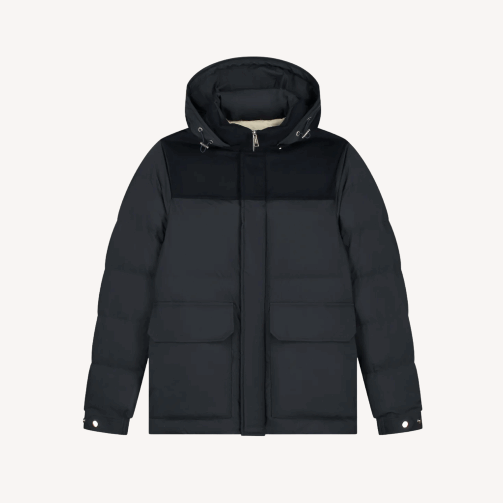 Navy Ski Jacket, Men's Gift Ideas, Luxury Gift, Father;'s Day